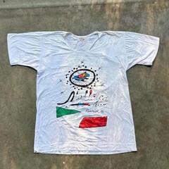 1988 vintage single stitch Joan miro hand painted reunion t-shirt Men’s medium