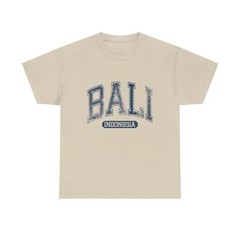 Bali Indonesia Classic Varsity Style T-Shirt SummerVintage Retro Tee