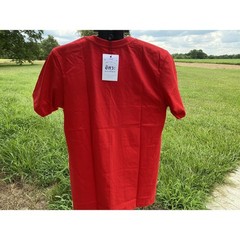 NWT Thai T shirt alphabet “มั่งคั่ง ร่ำรวย” Prosperity & Rich Color red M petit