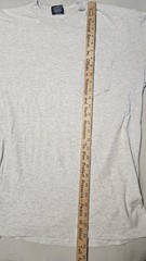 Vintage Dickies Shirt Mens XL Gray Faded Gradient Pocket Single Stitch