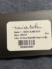 Travis Mathew X Callaway Golf Tshirt Men’s L Heather Blue New With Tag