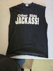 VTG 1990’s WWF STEVE AUSTIN 3:16 STONE COLD OTHER SIDE JACKASS Men’s SLEVELESS