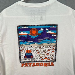 Patagonia Mens XL Regular Fit Organic Cotton T-Shirt White