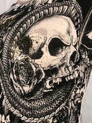 Xtreme Couture By Affliction Men’s T-Shirt BLACKTOOTH Skull Biker MMA XS-5X