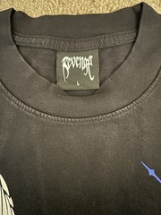 Revenge Rei Tee Black/blue Size Large. Brand New In Bag