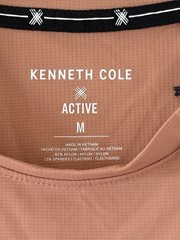 Kenneth Cole Medium Canyon Clay Active Tech T-Shirt Stretch $49