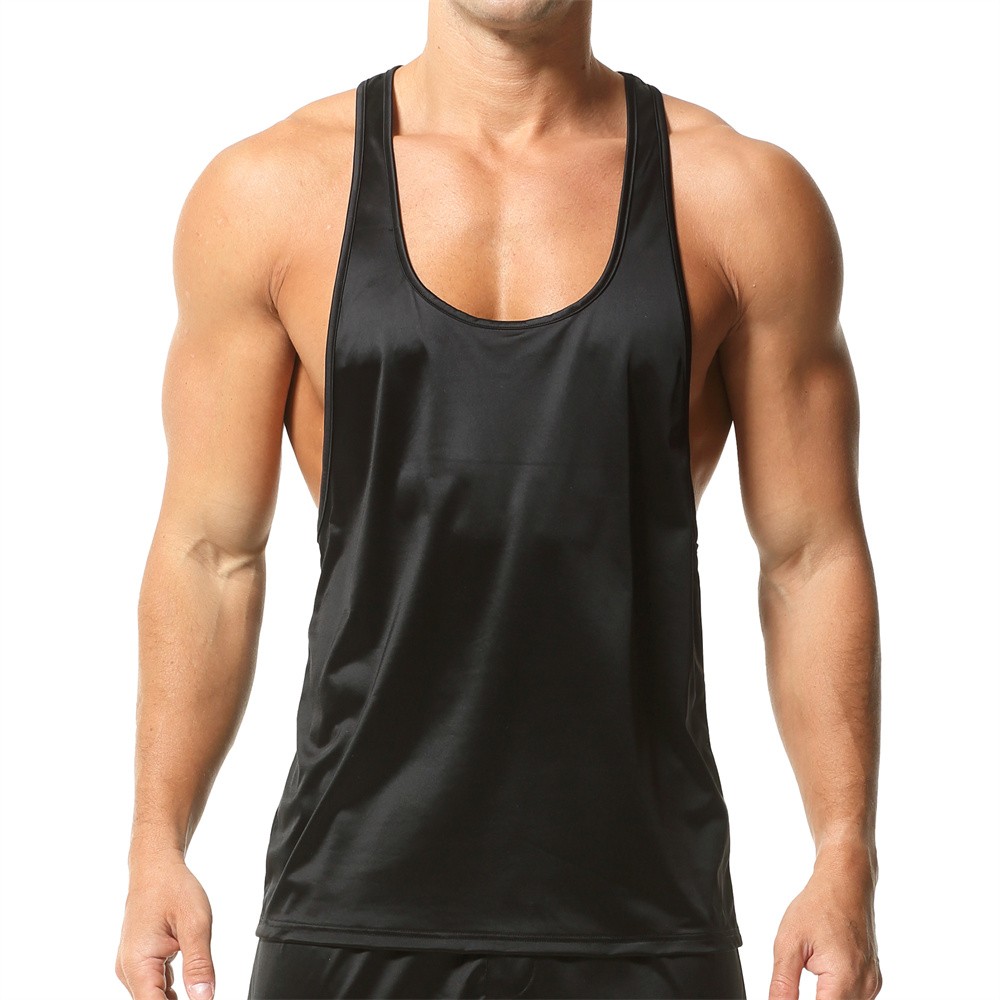 Stretchy Mens Loose Bodybuilding Vests Casual Daily Sport Tank Tops T-shirts New