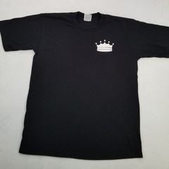 Pro Athletic King Crown Graphic T-Shirt Men’s Size Large Black Classic Casual