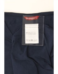 CARRERA Mens Vest Top Large Navy Blue Cotton BY23