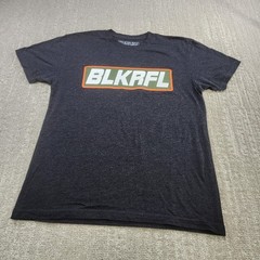 Black Rifle Coffee Company Shirt Men Medium Stretch Quick Dry Heather Gray