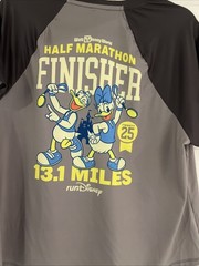 NWT Run Disney 2025 Half Marathon Finisher I Did It Shirt XLarge