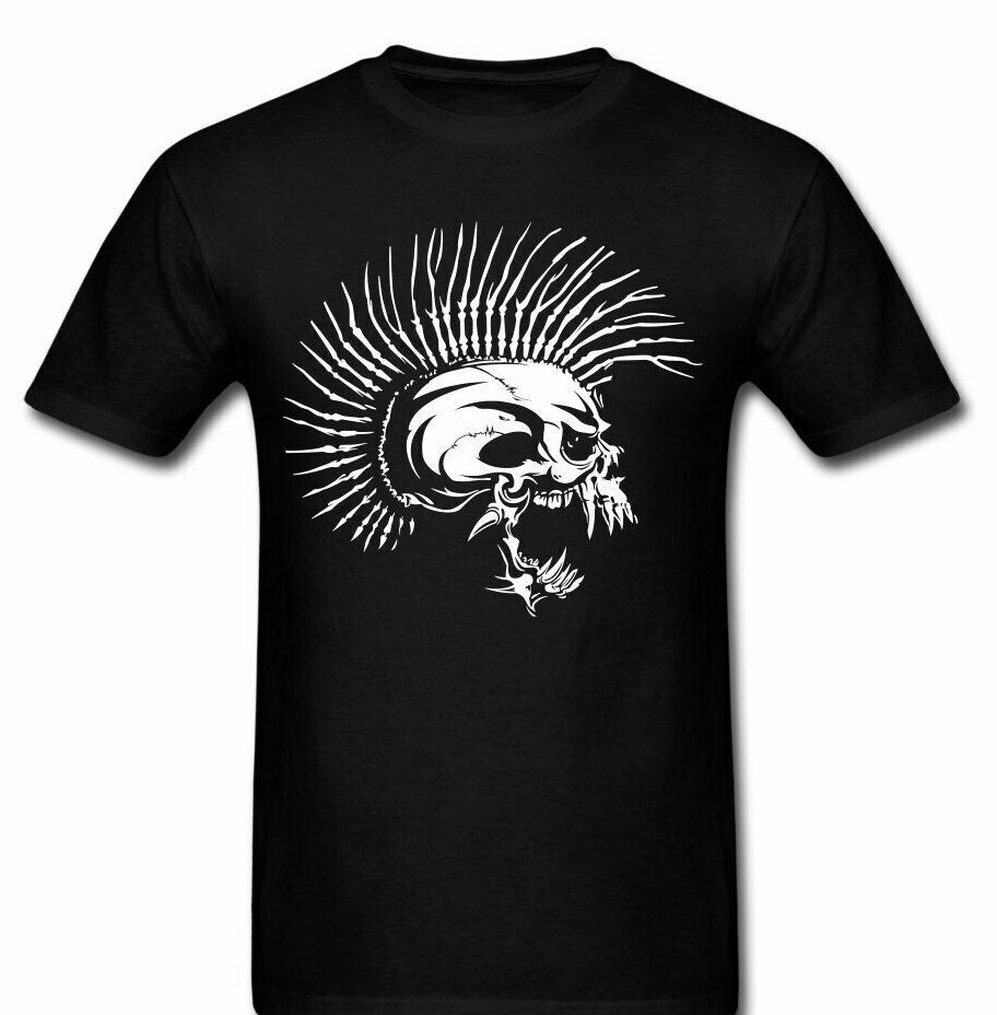 Skull Thrash Punk rock band T shirt tee Exploited