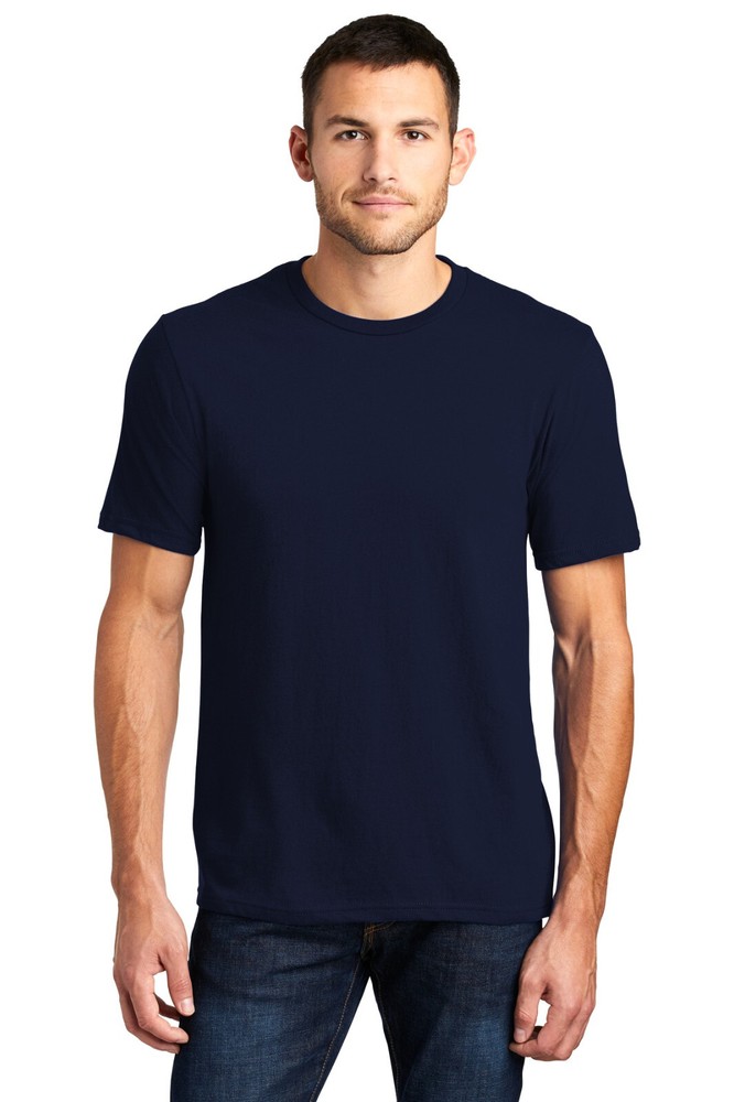 ~District DT6000 Very Important Plain Tee T Shirt Unisex S M L XL 2XL Navy Blue~