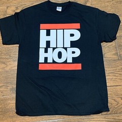 Classic Hip-Hop Black Shirt Throwback Size X Large