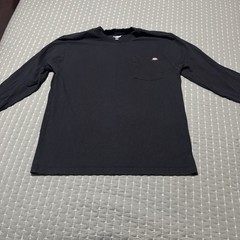 Dickies Men’s Long Sleeve – Black Size Medium Cotton Preowned Workwear Casual