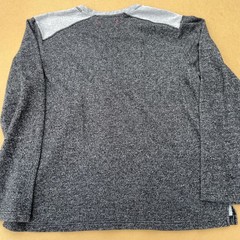 Tommy Bahama Pullover Shirt Mens XL Gray Casual Marled Knit Long Sleeve 229901