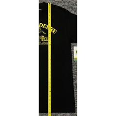 John Deere Mens Graphic T-Shirt Black Short Sleeve Moline Ill Logo AB1010 NWT M