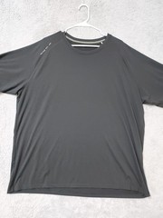 Peter Millar Shirt Mens 2XL XXL Aurora Performance Black Crew Neck Stretch Golf