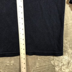 Los Angeles Apparel Shirt Mens XL Blue Thermal Long Sleeve Made USA Cotton Knit