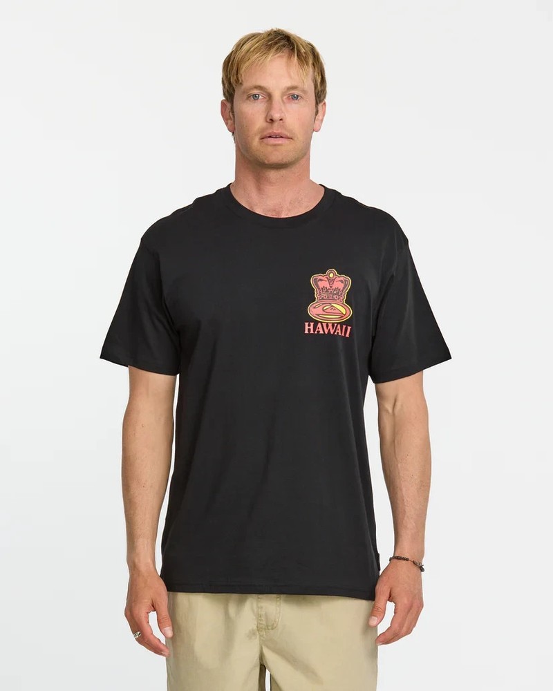 Quiksilver 808 Represent Mens Classic T-shirt – Medium Black NWT