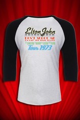 Goodbye Yellow Brick Road 1973 Vintage Tour jersey T-SHIRT