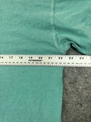 Comfort Collection T Shirt Adult L Green Starfish Bowtie Crew Tee Cotton Mens
