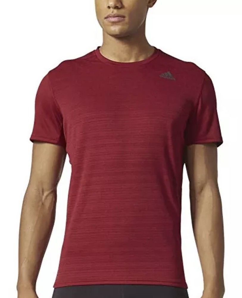 Adidas Red Short Sleeve Crewneck T-Shirt Climate Nova Athletic 2XL