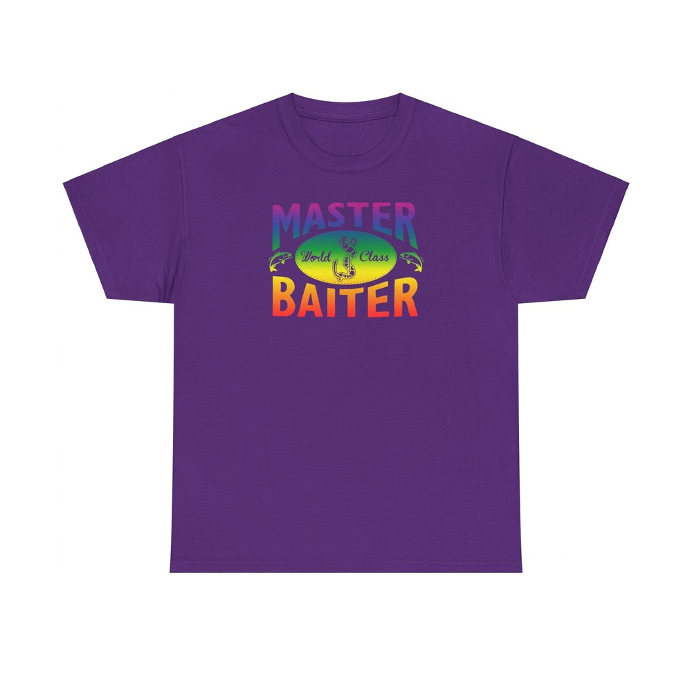 World Class Fishing Master Baiter Unisex Heavy Cotton Gildan Style 5000 T-Shirt