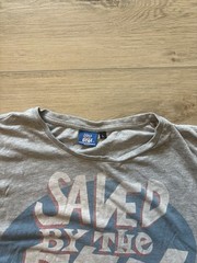 Saved By The Bell T Shirt Mens Large L Gray Retro 90s TV Show Cast Photo Graphic