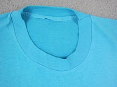 Vintage Life Is A Beach Duck Shirt Mens Medium Blue Single Stitch Beer 70s 80s