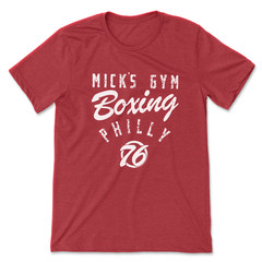 Micks Gym Boxing Philly 1976 Shirt Rocky Inspired Training Vintage Fight Tee