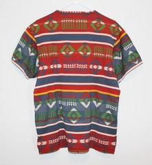 RRL Southwestern Pocket Tee T-Shirt Aztec NWOT Crewneck Short Sleeve Men Large