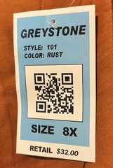 NWT Greystone Big & Tall Men’s Rust 8XL T-Shirt