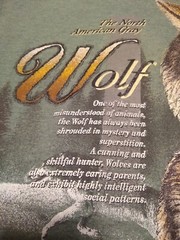 Vintage Signal Sports USA 90s North American Gray Wolf Medium Wildlife Outdoor