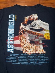Travis Scott Astroworld Wish You Were Here Tour Long Sleeve T-Shirt