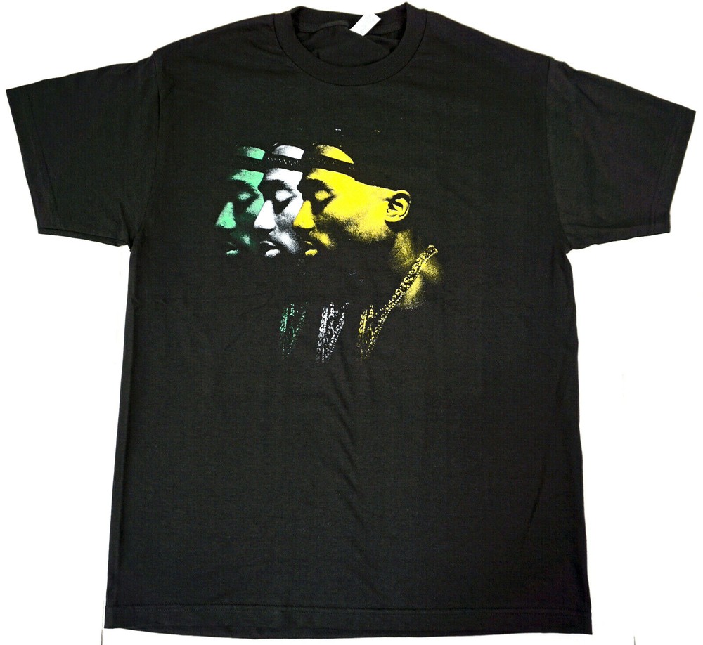 2Pac T-shirt TUPAC SHAKUR Rap Hip Hop Tee Men’s 100% Cotton Tee New