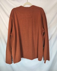 G.H. Bass & Co Men’s Heavyweight Warm Long Sleeve Classic Henley Size XXL