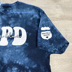 NYPD Shirt Back The Blue Tie Dye Men’s Blue XL Tee