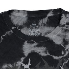 Nightmare Before Christmas T Shirt Mens Jack Front And Back Tie Dye Tee (L)