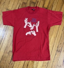 Vintage 90s Jesus Is My Friend Deaf Sign Language Single Stitch T Shirt Rare