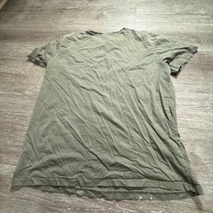 Organicbasics Shirt Mens XL Green 100% Organic Cotton Short Sleeve Tee Crew Neck