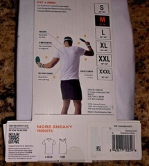 Pair of Thieves Men’s 2 pk Crew Undershirt White Size M Medium Fitted Tee