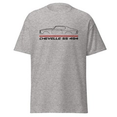 Chevelle SS 454 LS6 1970 Cowl Induction Muscle Graphic T-Shirt Gift