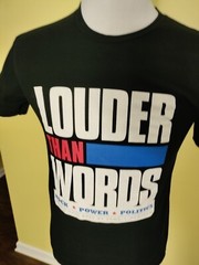 Rock and Roll Hall of Fame “Louder than Words”No Size Tag black T-Shirt