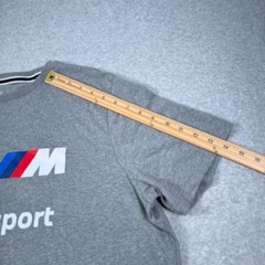 Puma BMW Motorsport M Series Mens T Shirt Gray Sz XL