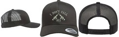 Yupoong Snapback Trucker Embroidered Hat I Don’t Call 911 2nd Amendment AR15