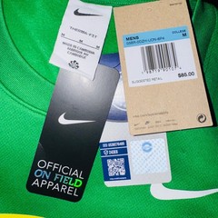 NWT Nike Oregon Ducks 2025 Sideline Coach Green Long Sleeve Fleece T-Shirt M Tee
