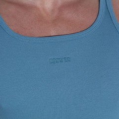 CODE 22 Train Cotton Tank Top 3302 Petrol