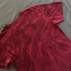 2010s Nike Athletic Department T Shirt Mens XL Red Maroon Bleach Dye ‘72 Classic