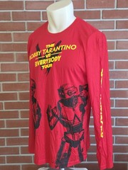 Lot of (2) Logic Kyle Bobby Tarantino T-Shirts Red & White Mens 2XL Crewneck
